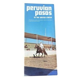 Vintage 1970s Peruvian‎ Pasos in the United States Brochure